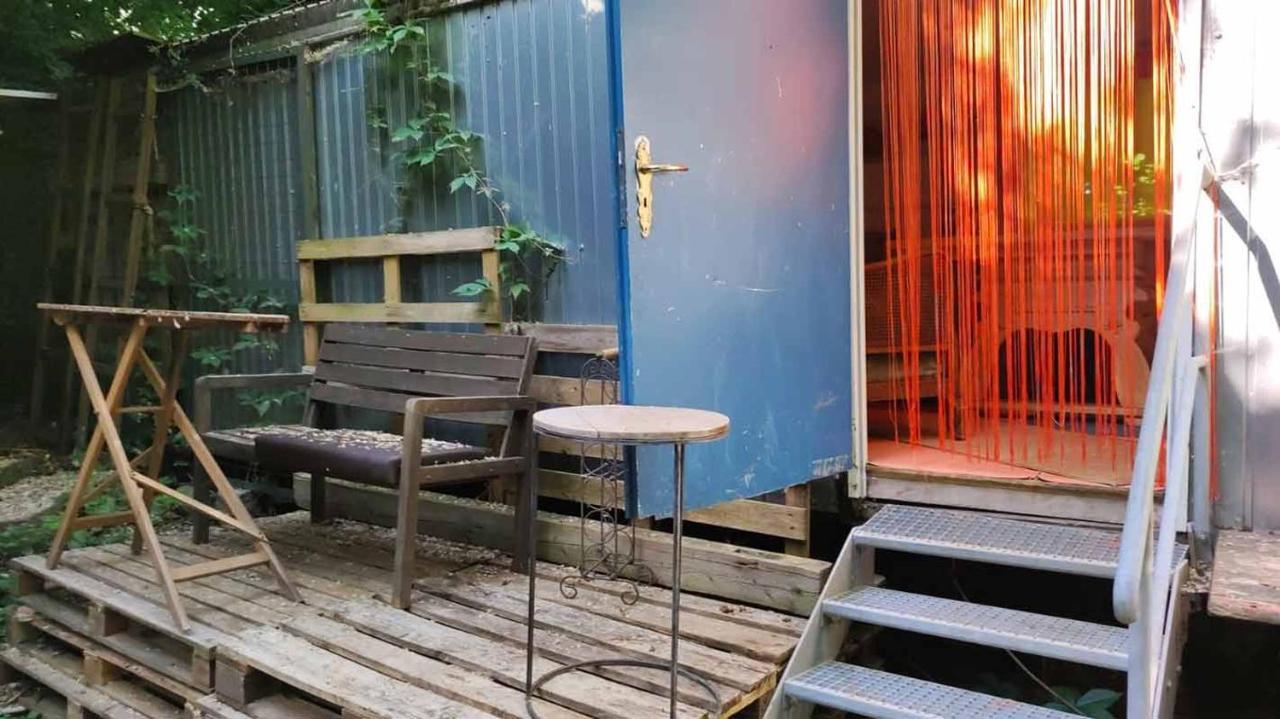 Trailer - Dschungel Lodge Kups Exterior photo